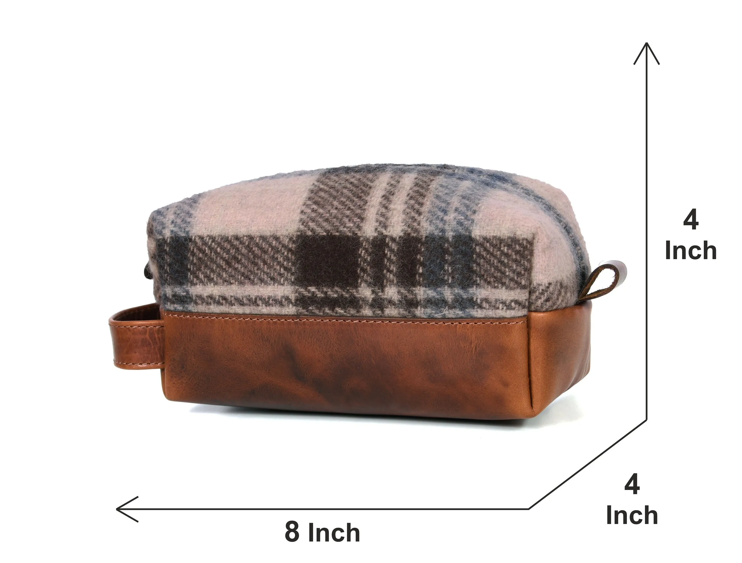 Manchester Leather Toiletry Bag