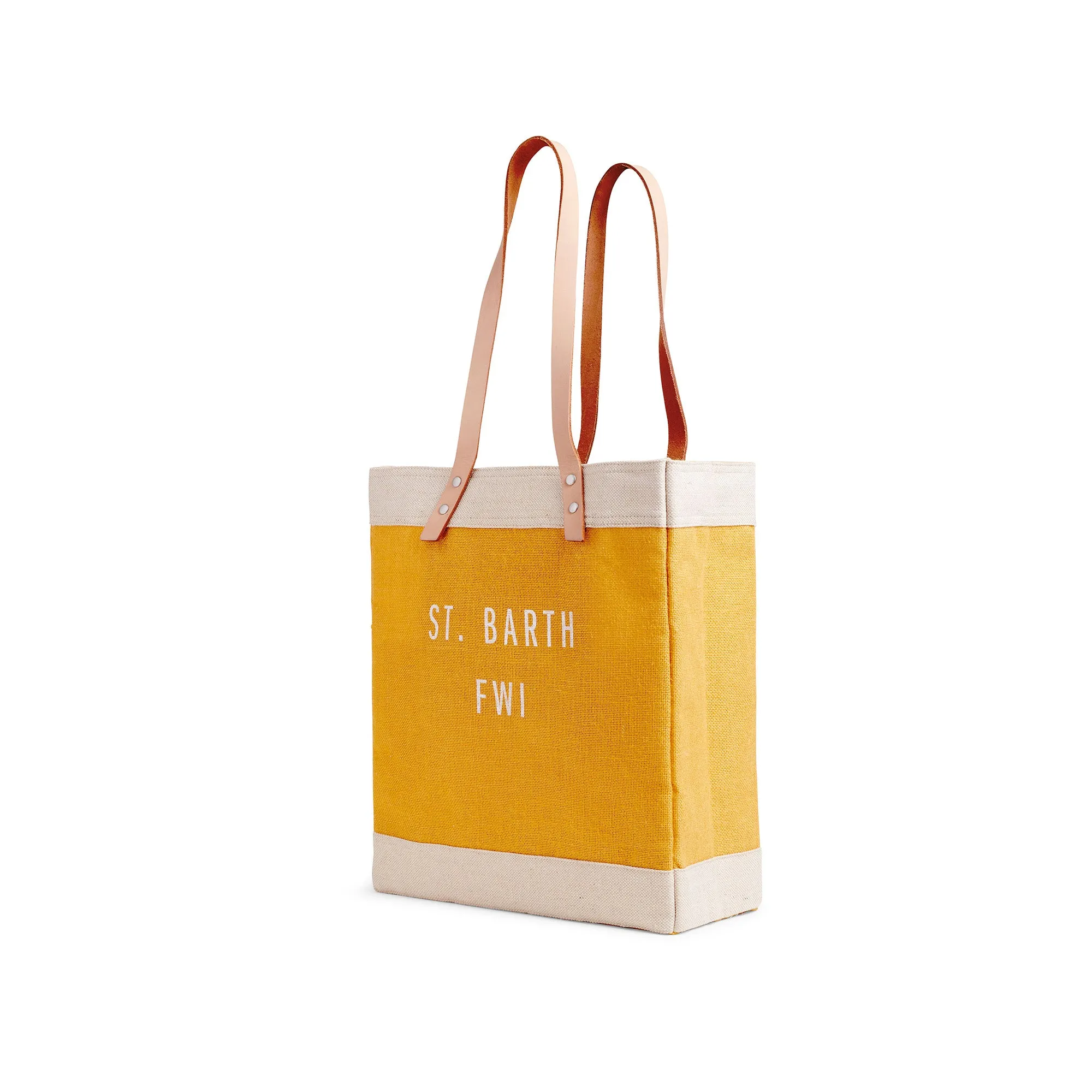 Market Tote in Gold