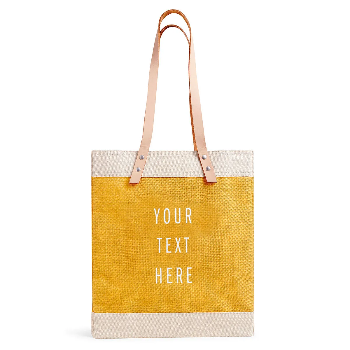 Market Tote in Gold