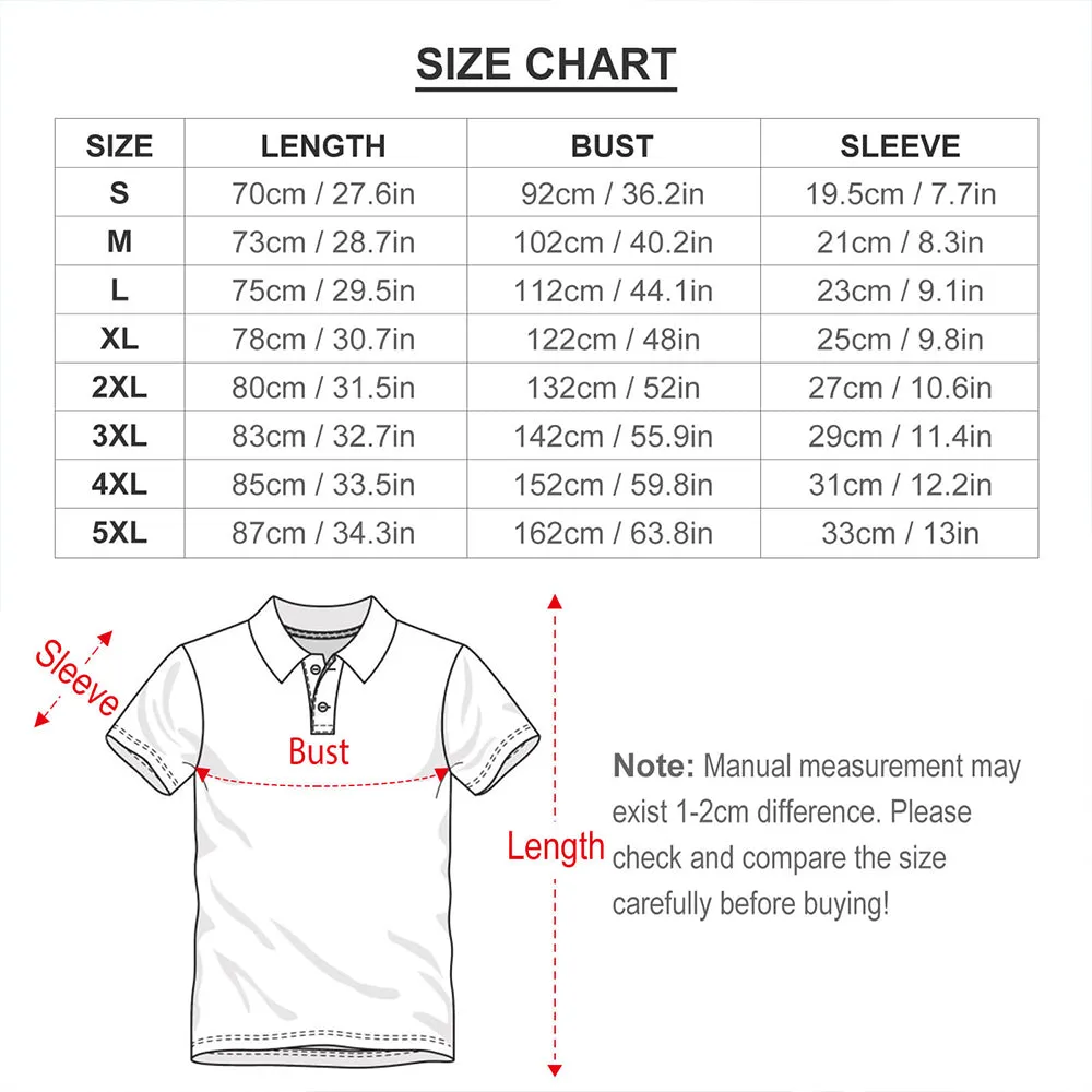 Men's Custom Face POLO Shirt Personalised Golf Shirts For Him Flamingo Flower Christmas Gift