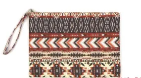 MP0088 MP0086 AZTEC ARROW ROCK WRISTLET POUCH