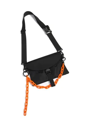 ORANGE BLACK bag