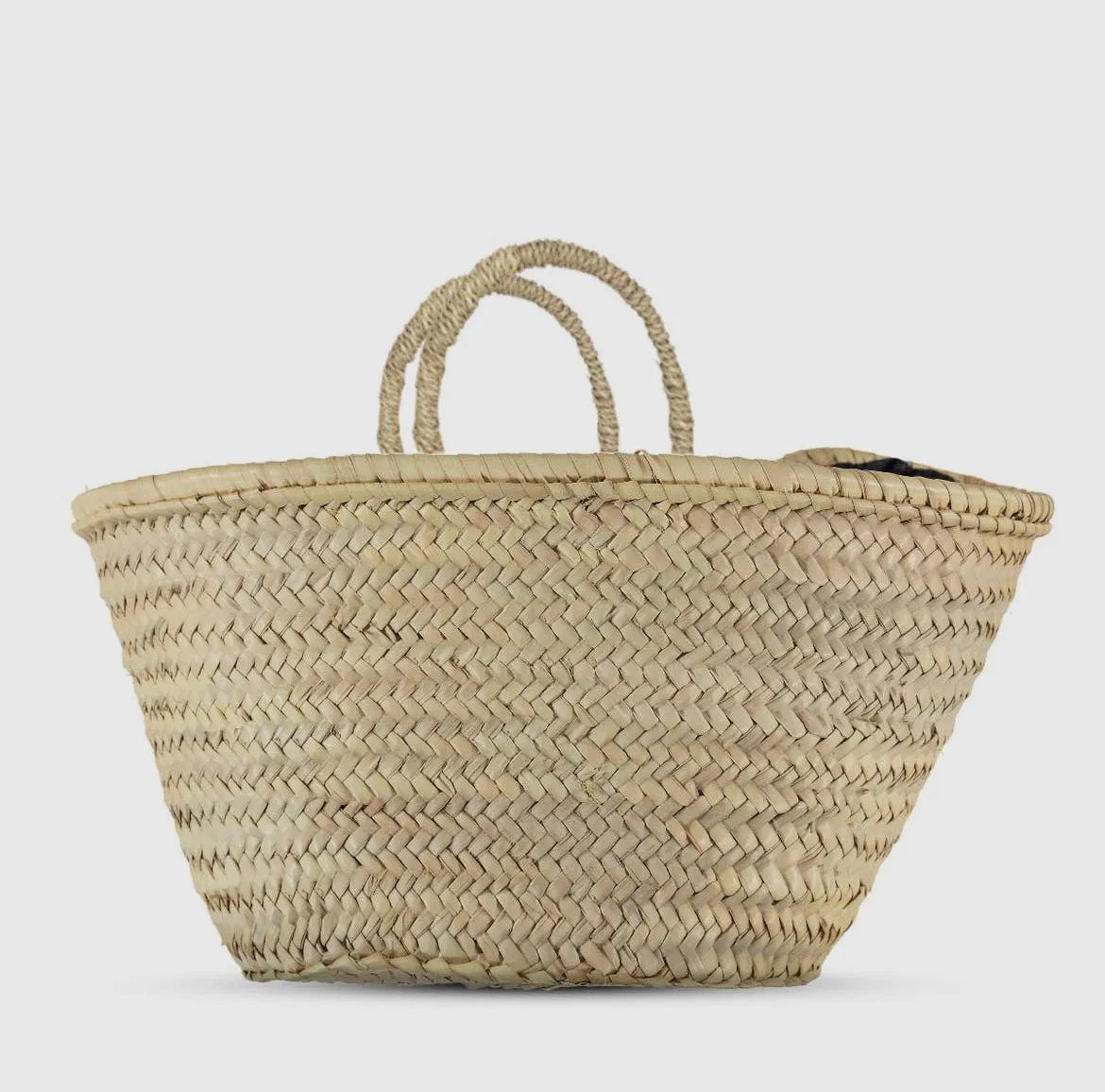 Organic Straw Bag - French Market Basket Tote