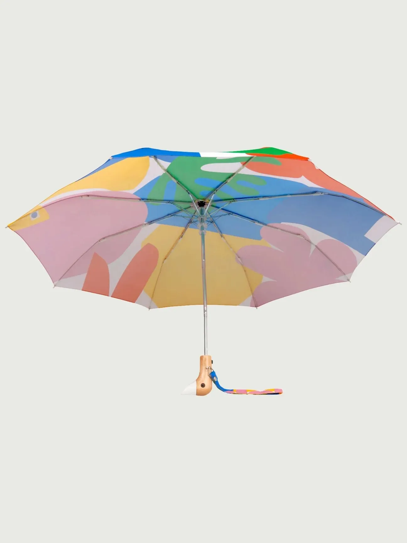 Original Duckhead Auto-Open Eco-Friendly Umbrella – Matisse Print