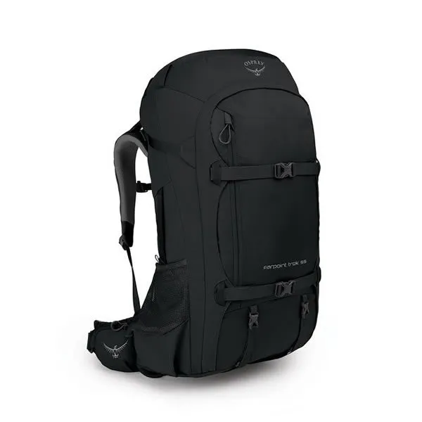 Osprey Farpoint Trek 55 Litre Travel and Hiking Backpack With Free Airport Cover/Raincover