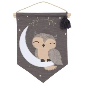 Owl Canvas Banner Wall Art