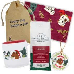 Pittie Kisses Under The Mistletoe Gift Set