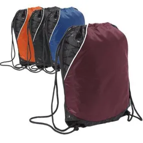 Polyester Diamond Rival Cinch Pack Drawstring