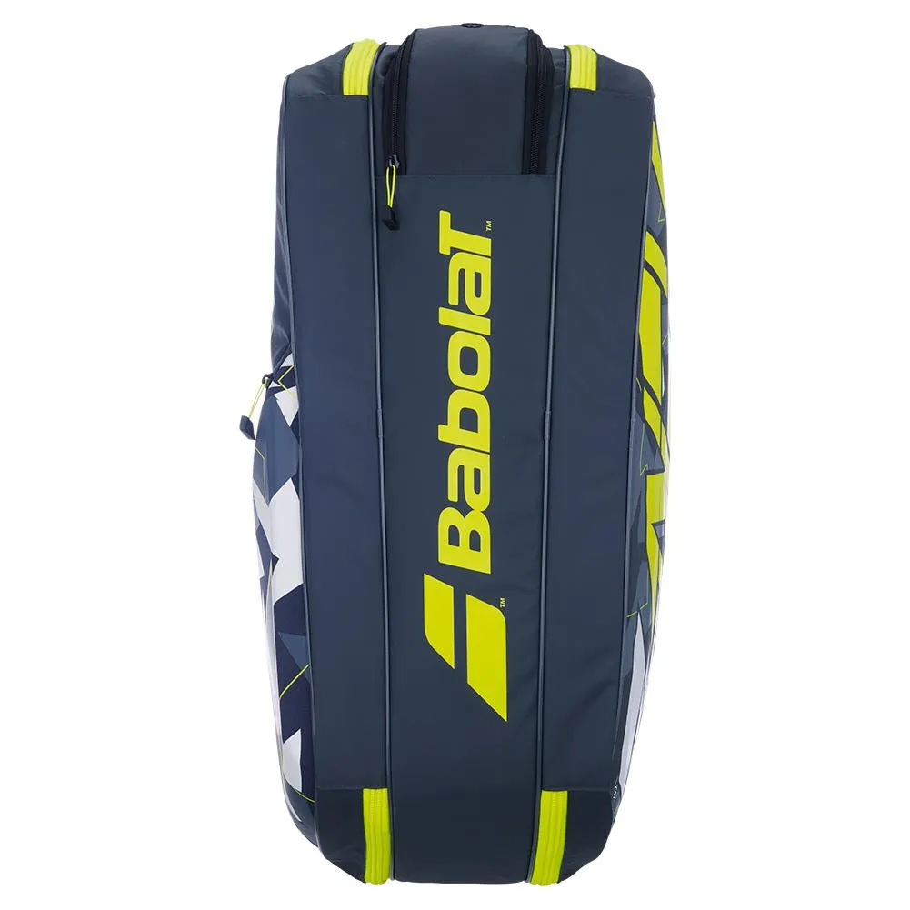 Pure Aero RHx6 Tennis Bag Grey and Yellow