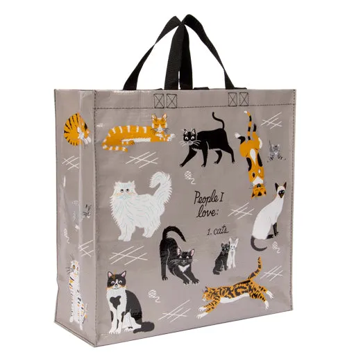 "People I Love: Cats" Shopper Bag