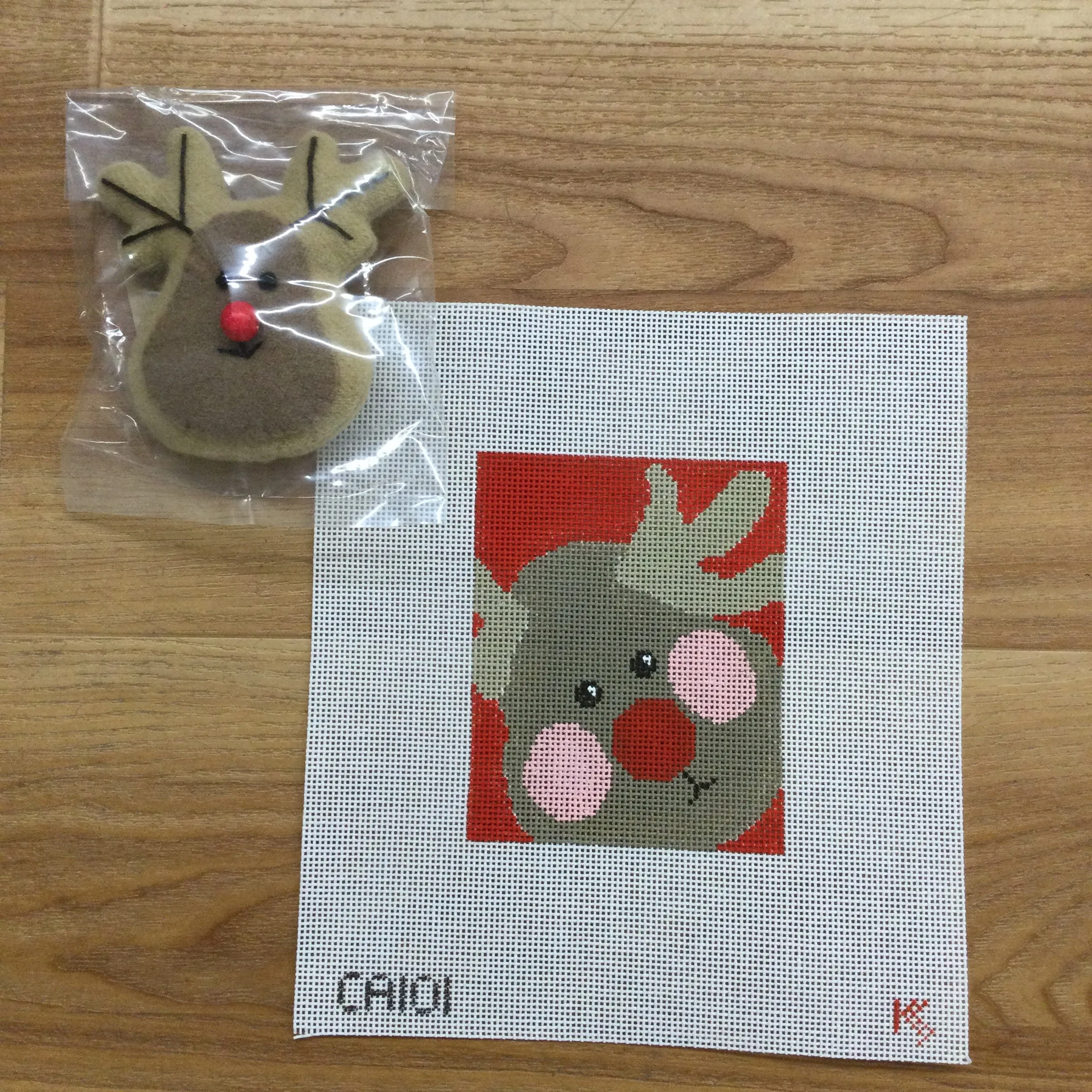 Reindeer Treat Bag Canvas