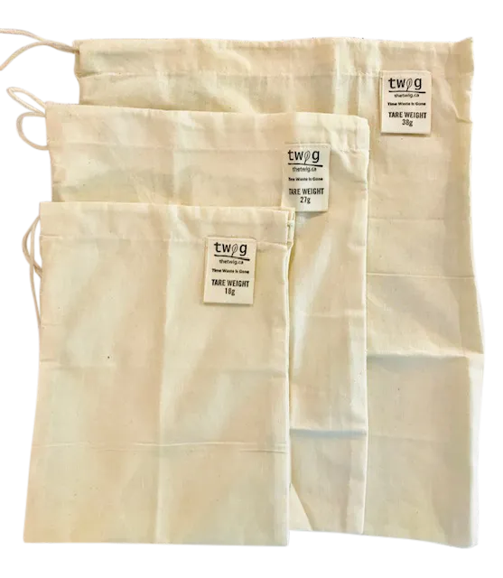 Reusable Produce Bulk Bags – 3 Pack | Fairtrade Cotton Bags