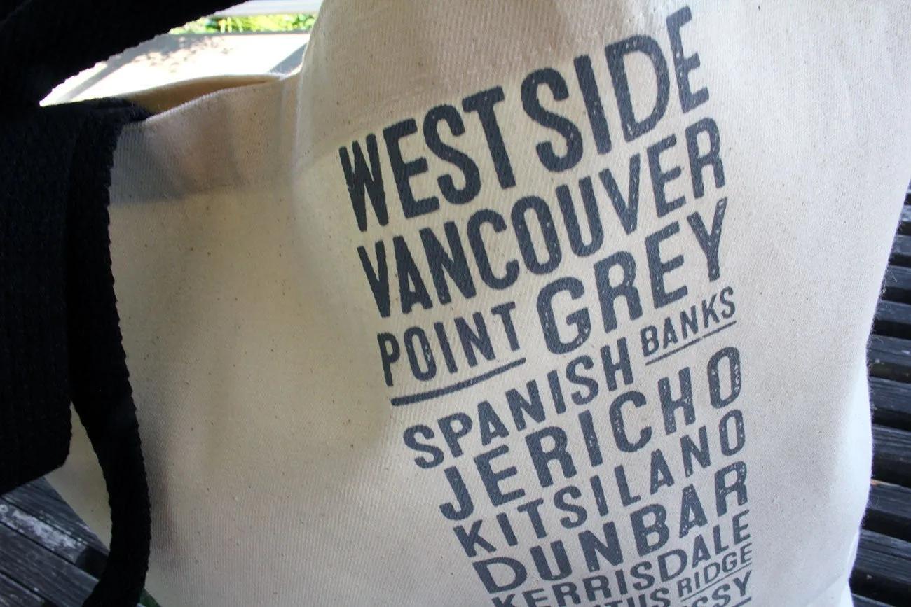 RIDING THE PINE | Vancouver Bus Shopping Bag