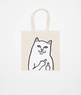 Rip N Dip Lord Nermal Canvas Tote Bag - Natural