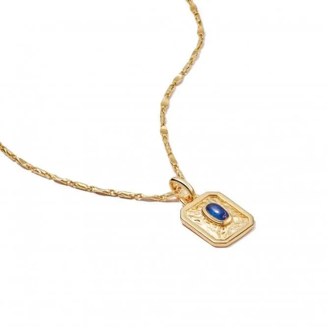 September Birthstone 18ct Gold Plated Necklace BS09_GP