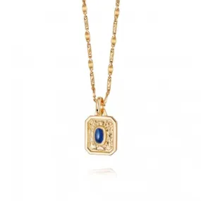 September Birthstone 18ct Gold Plated Necklace BS09_GP