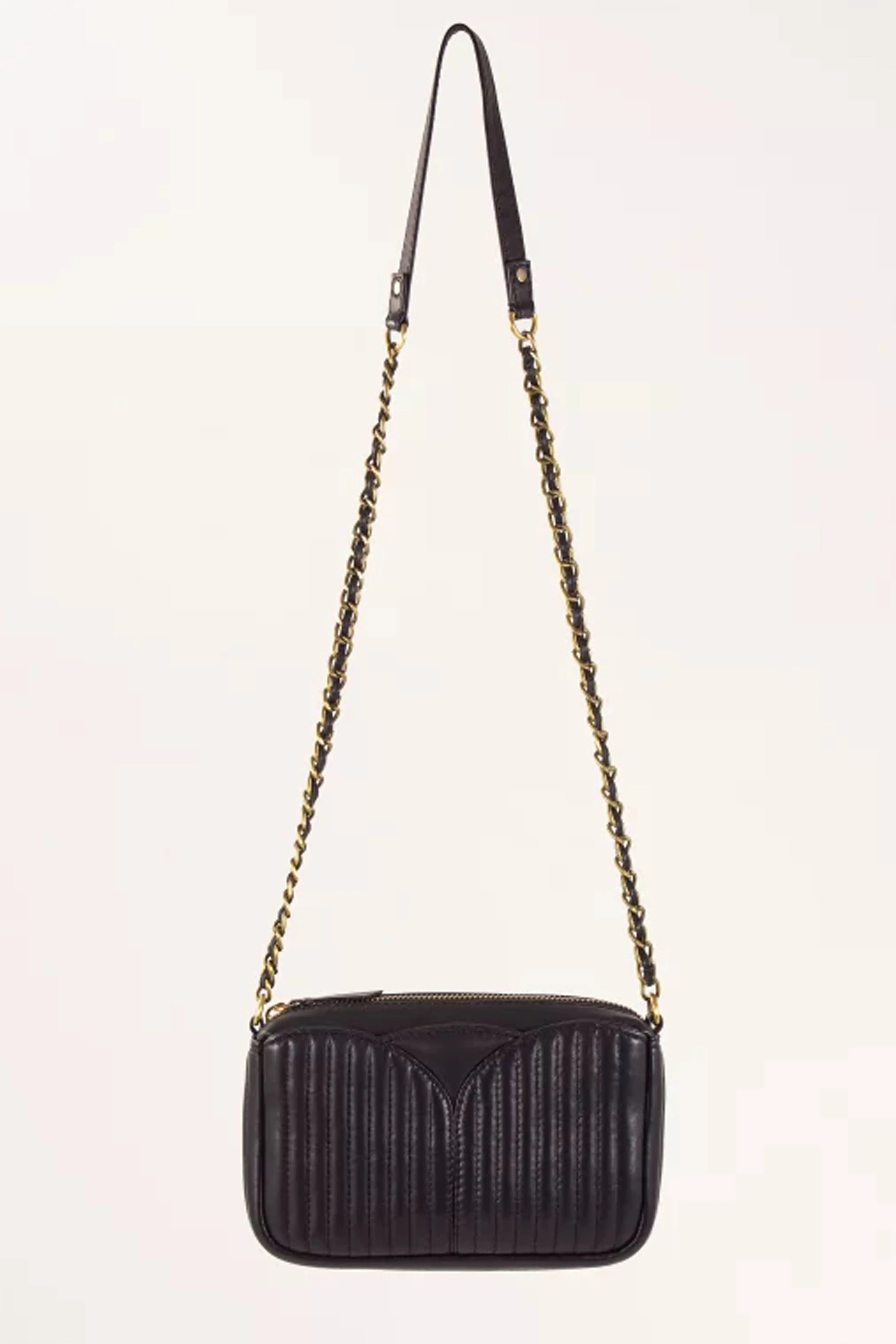 Sessùn Divinou Small Black Quilted Bag