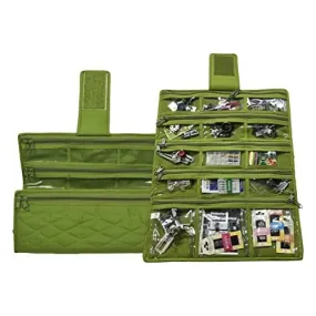 Sewing Machine Feet / Jewelry Roll Organizer Bag