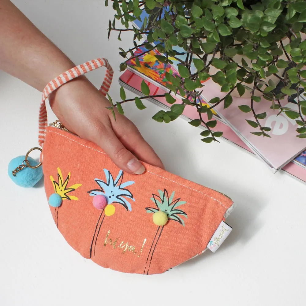 Sherbet Palm Tree Purse