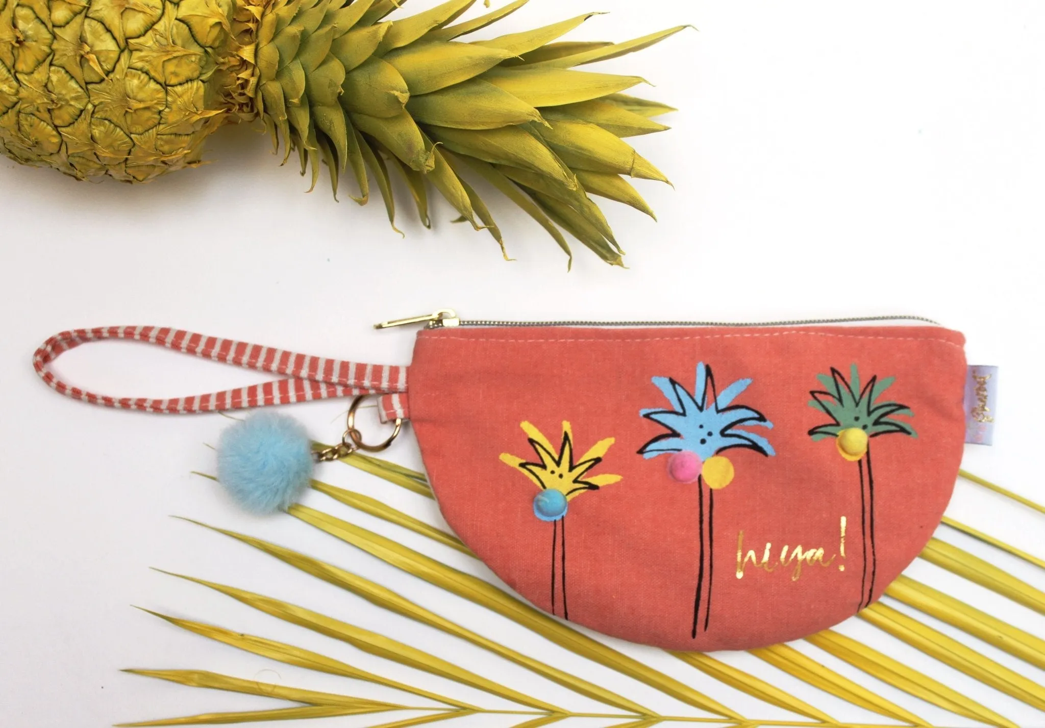 Sherbet Palm Tree Purse