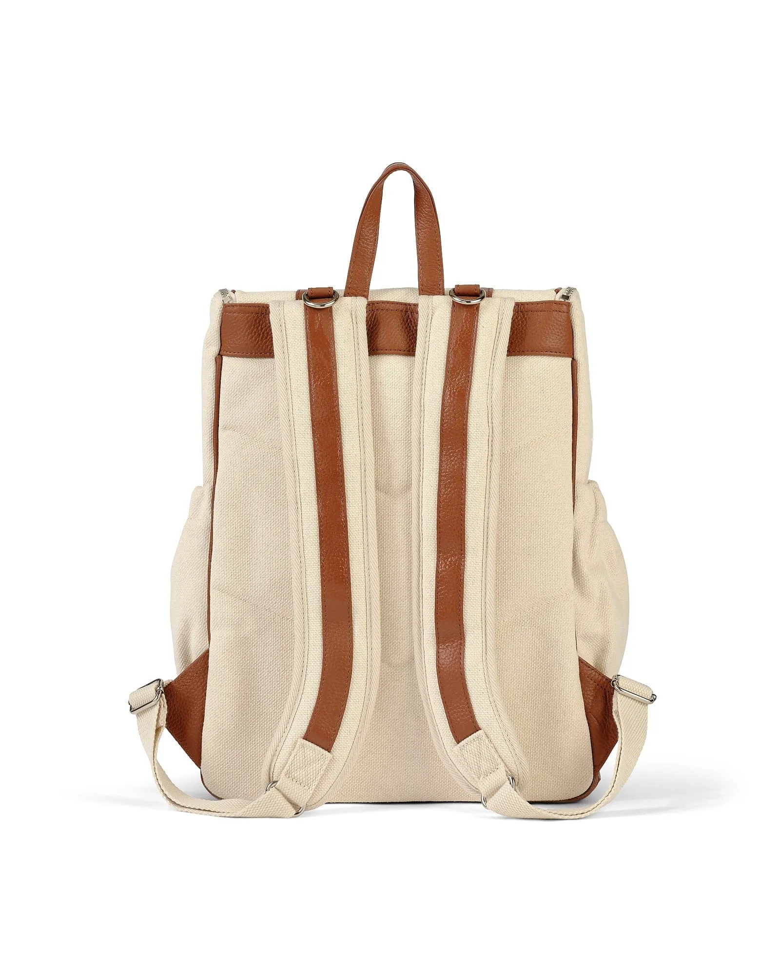 Signature Nappy Backpack - Natural Canvas