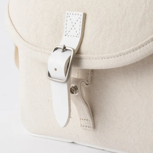 Small Shoulder Bag - Camera Bag Design / Ecru -, Cross Body Bag