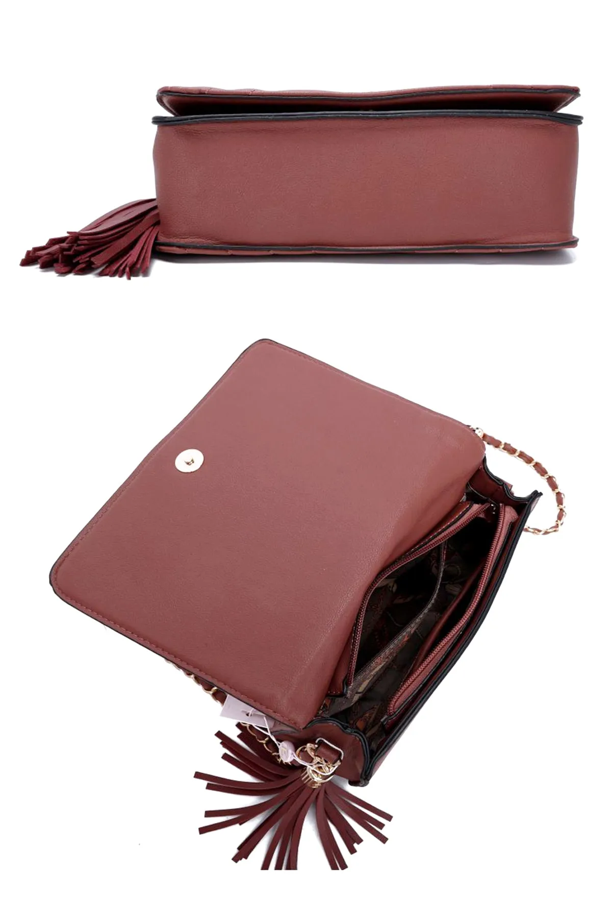 Small Tassel Crossbody Bag