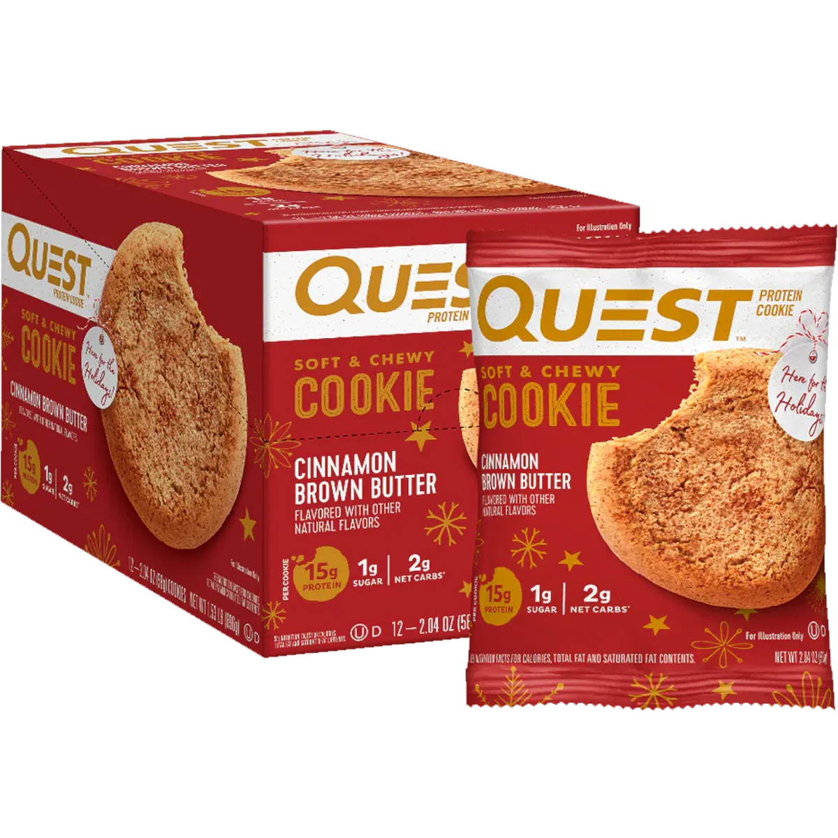 Soft & Chewy Protein Cookies 2oz