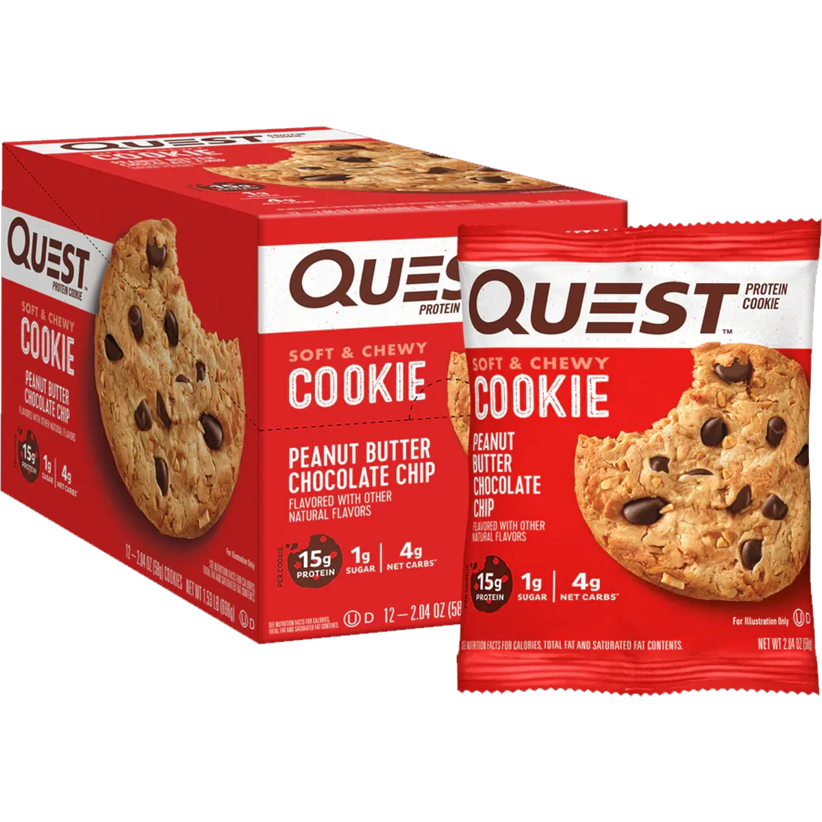 Soft & Chewy Protein Cookies 2oz