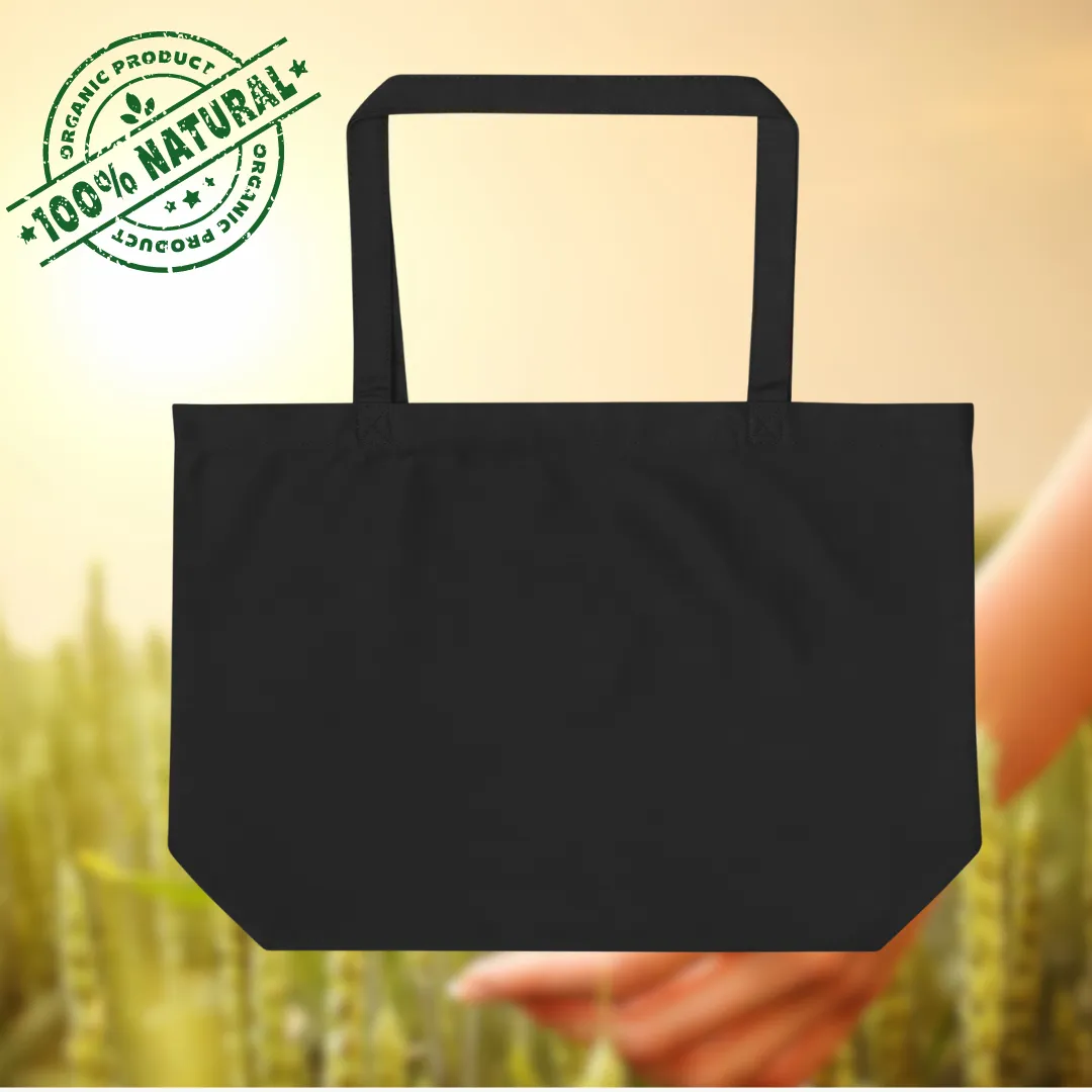 SOS Earth, Large organic tote bag