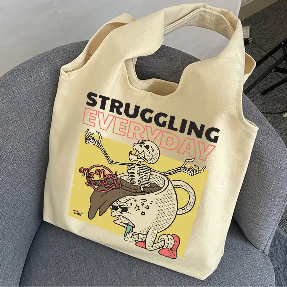 Struggling Everyday Coffee - Premium Tote Bag