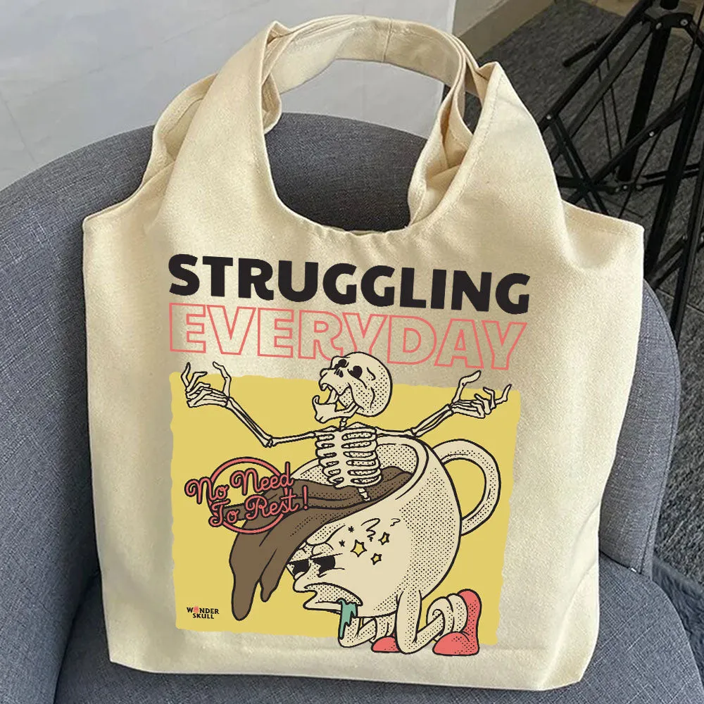 Struggling Everyday Coffee - Premium Tote Bag