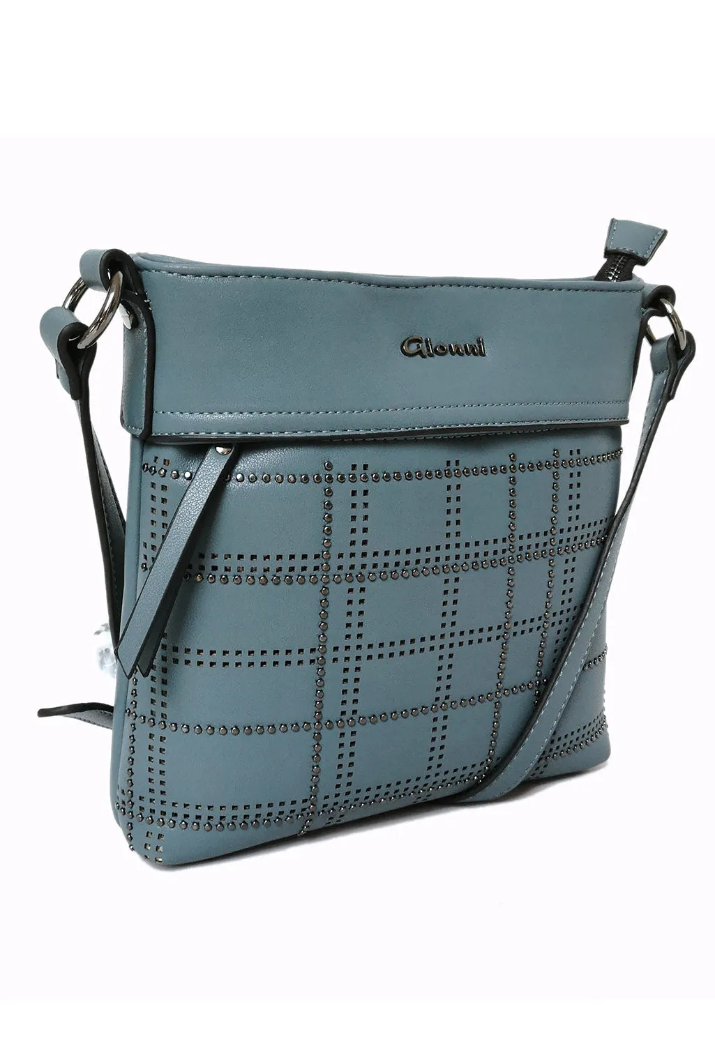 Studded Crossbody Bag-1