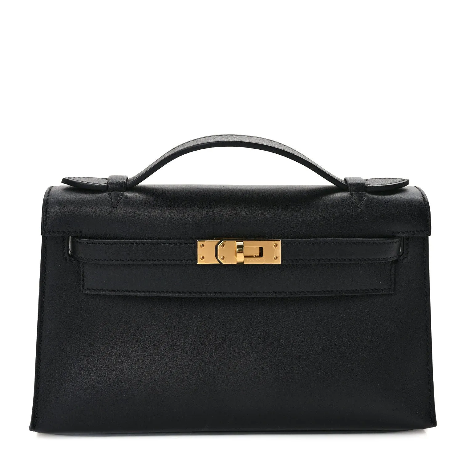 Swift Kelly Pochette Clutch Black