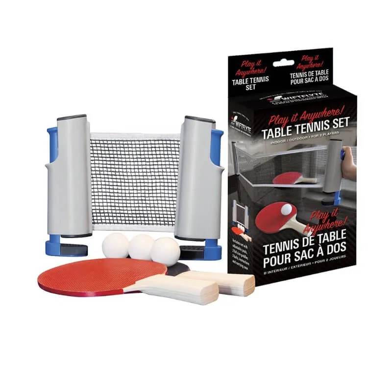 SWIFTFLYTE PLAY ANYWHERE PING PONG SET