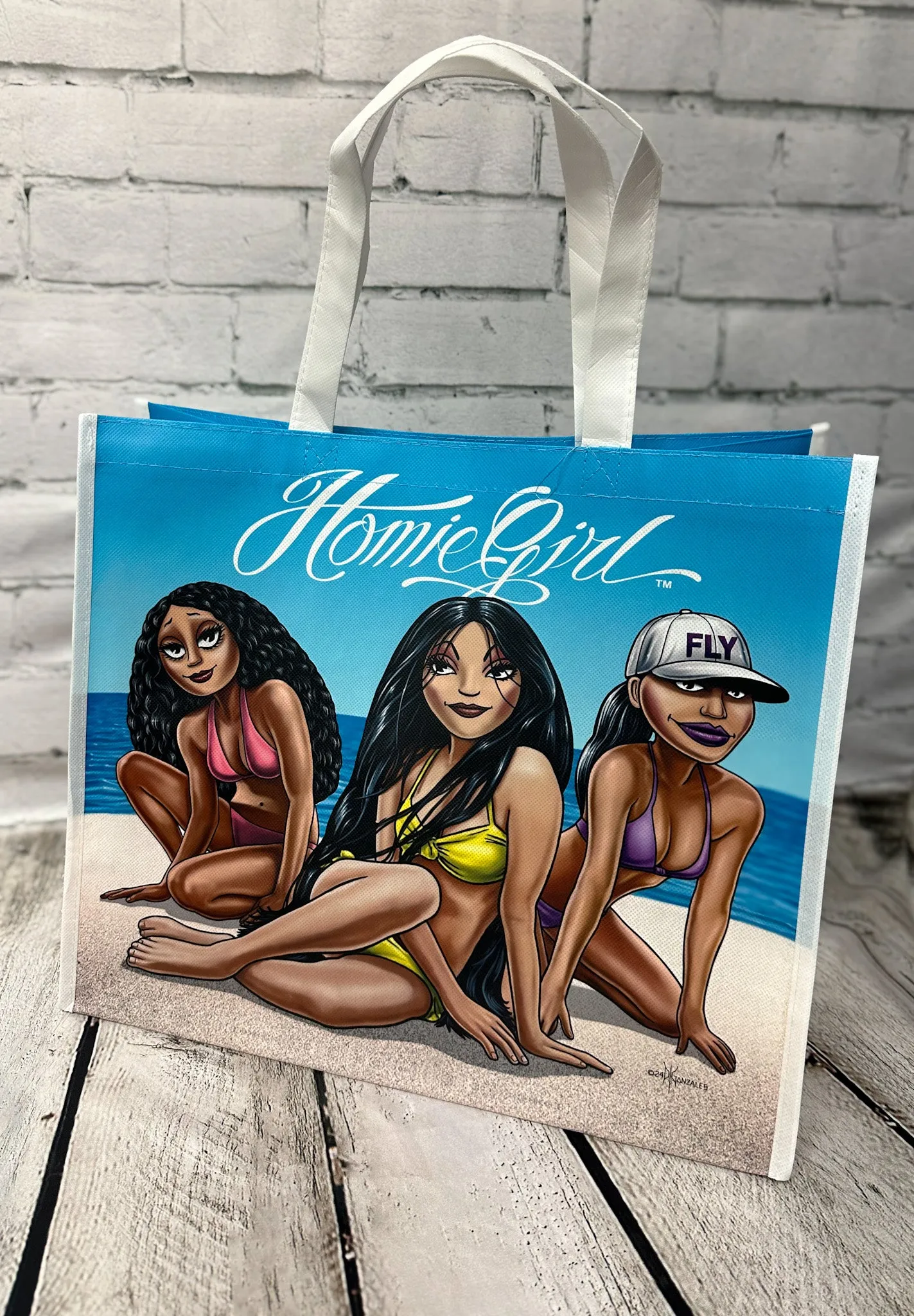 SWIMSUIT HomieGirl TOTE BAG