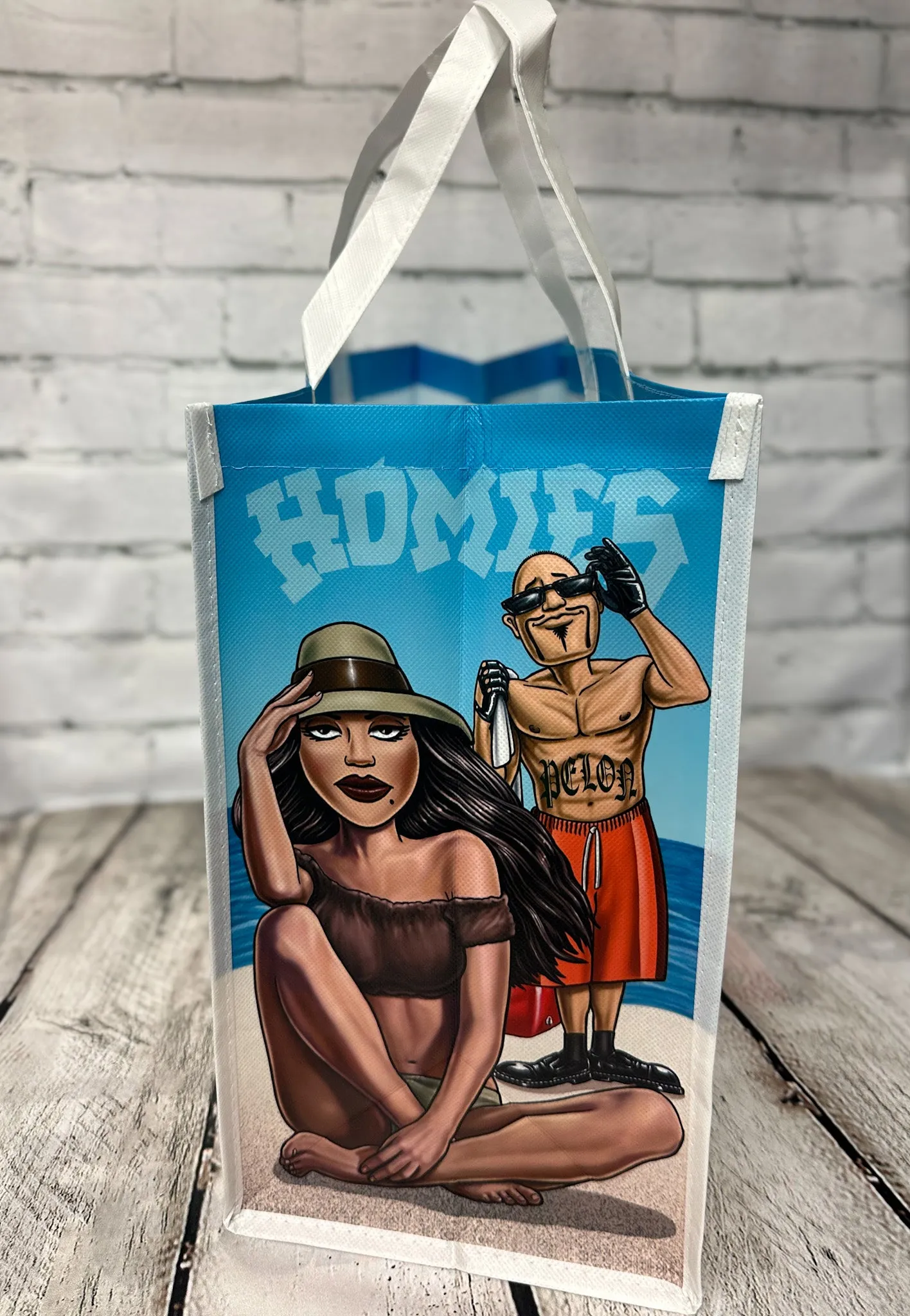 SWIMSUIT HomieGirl TOTE BAG