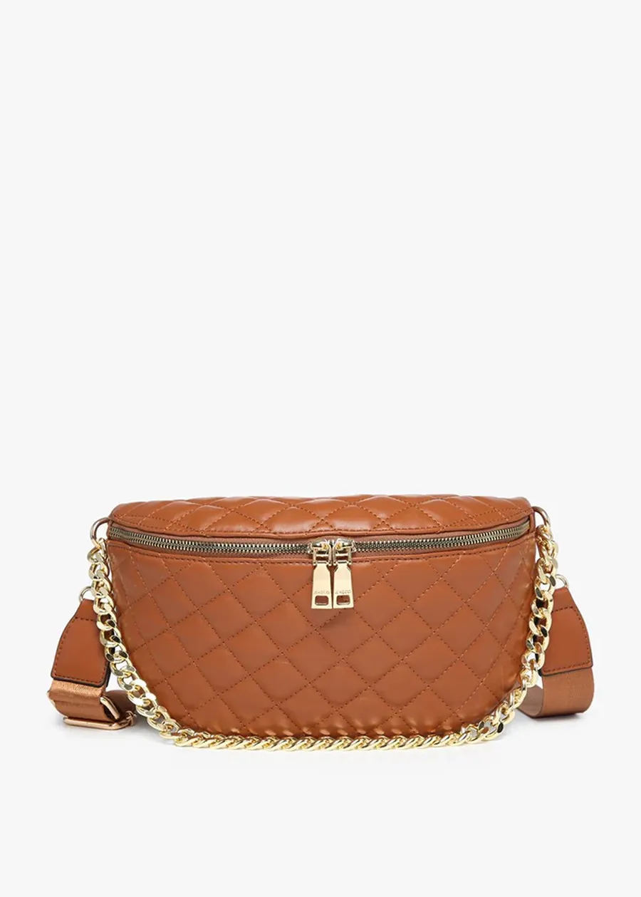 Sylvie Vegan Quilted Belt Bag