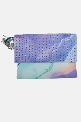 TEMPER BLUE - CLUTCH BAG