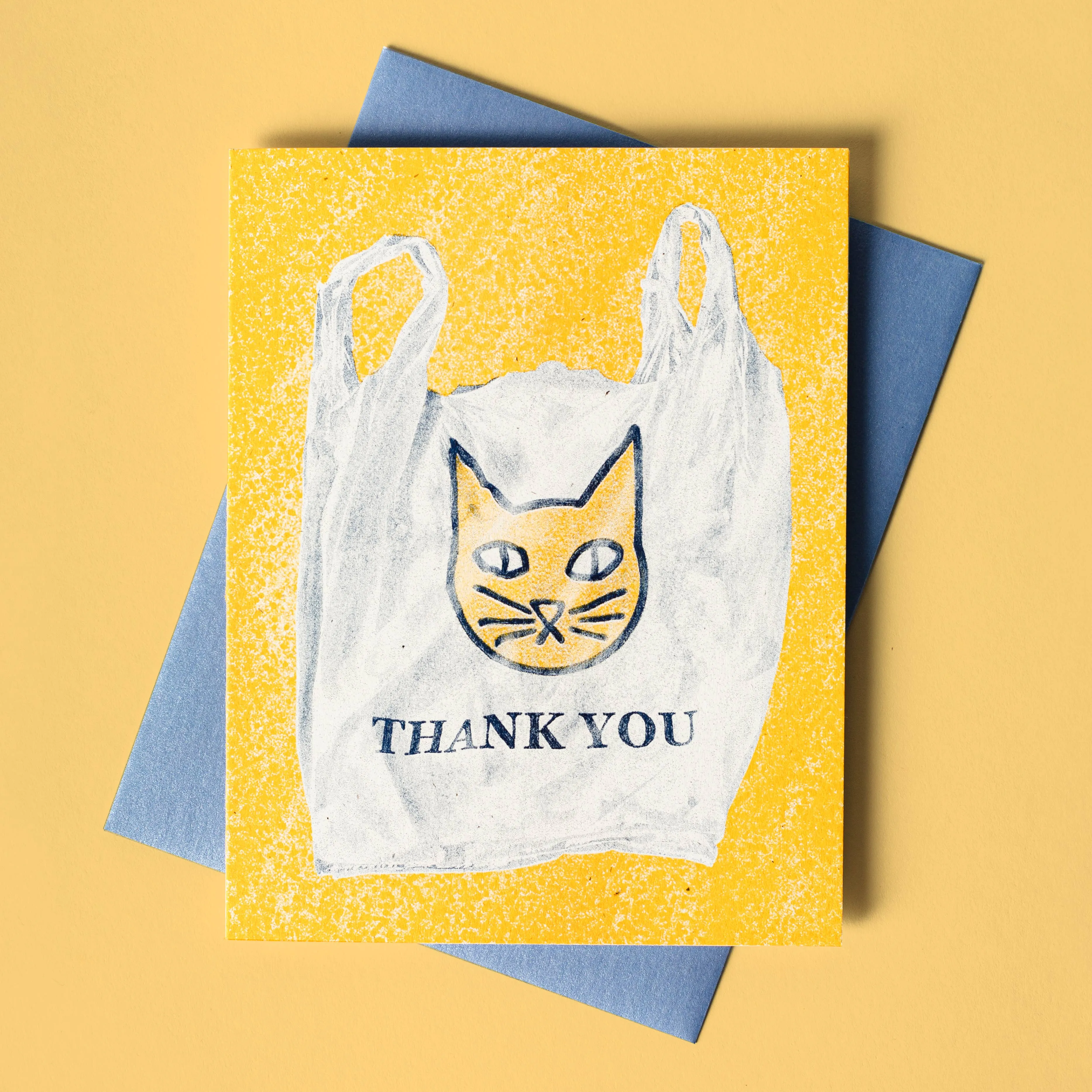 Thank You Cat Bag Card