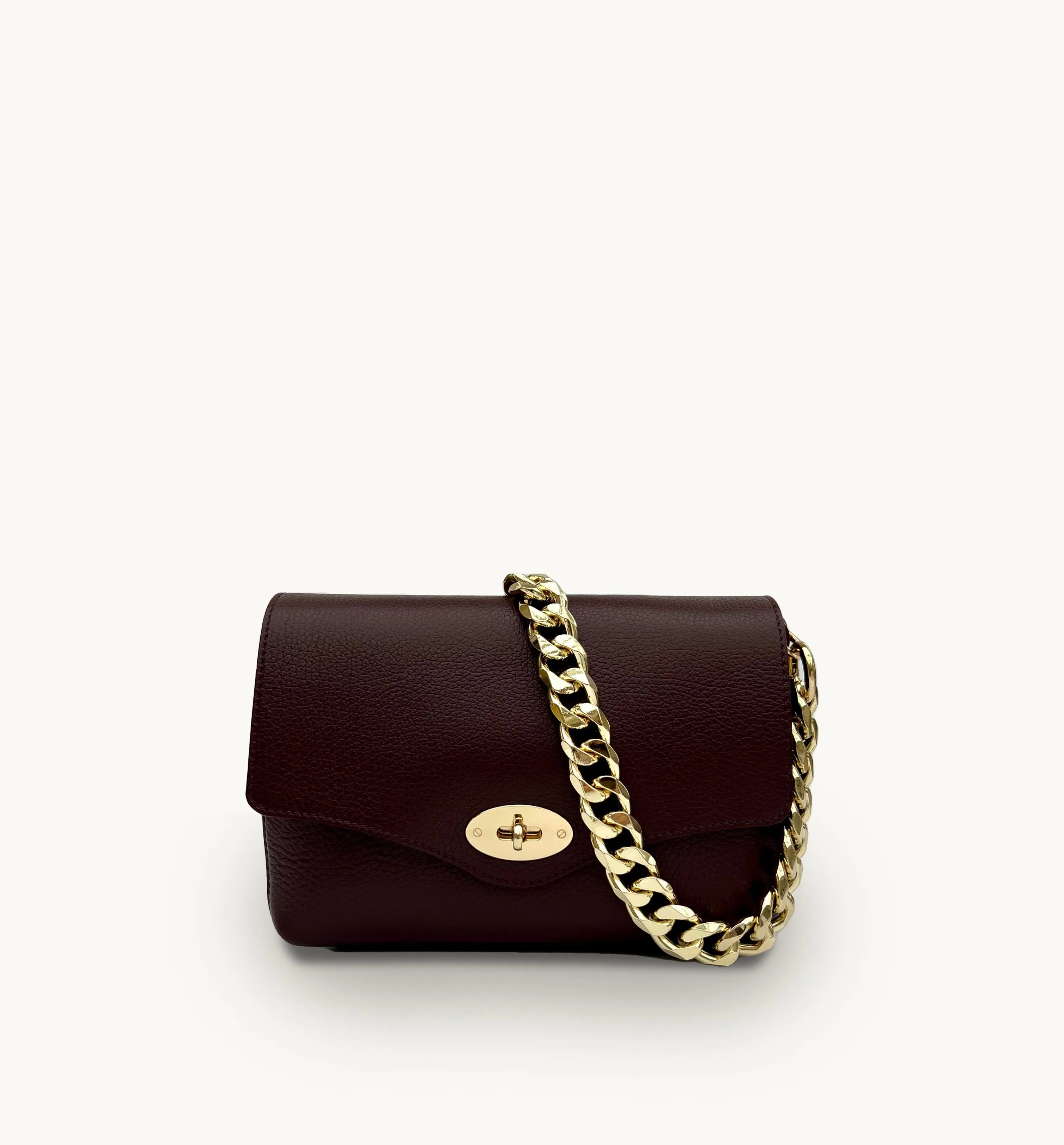 The Maddie Midi Port Leather Bag