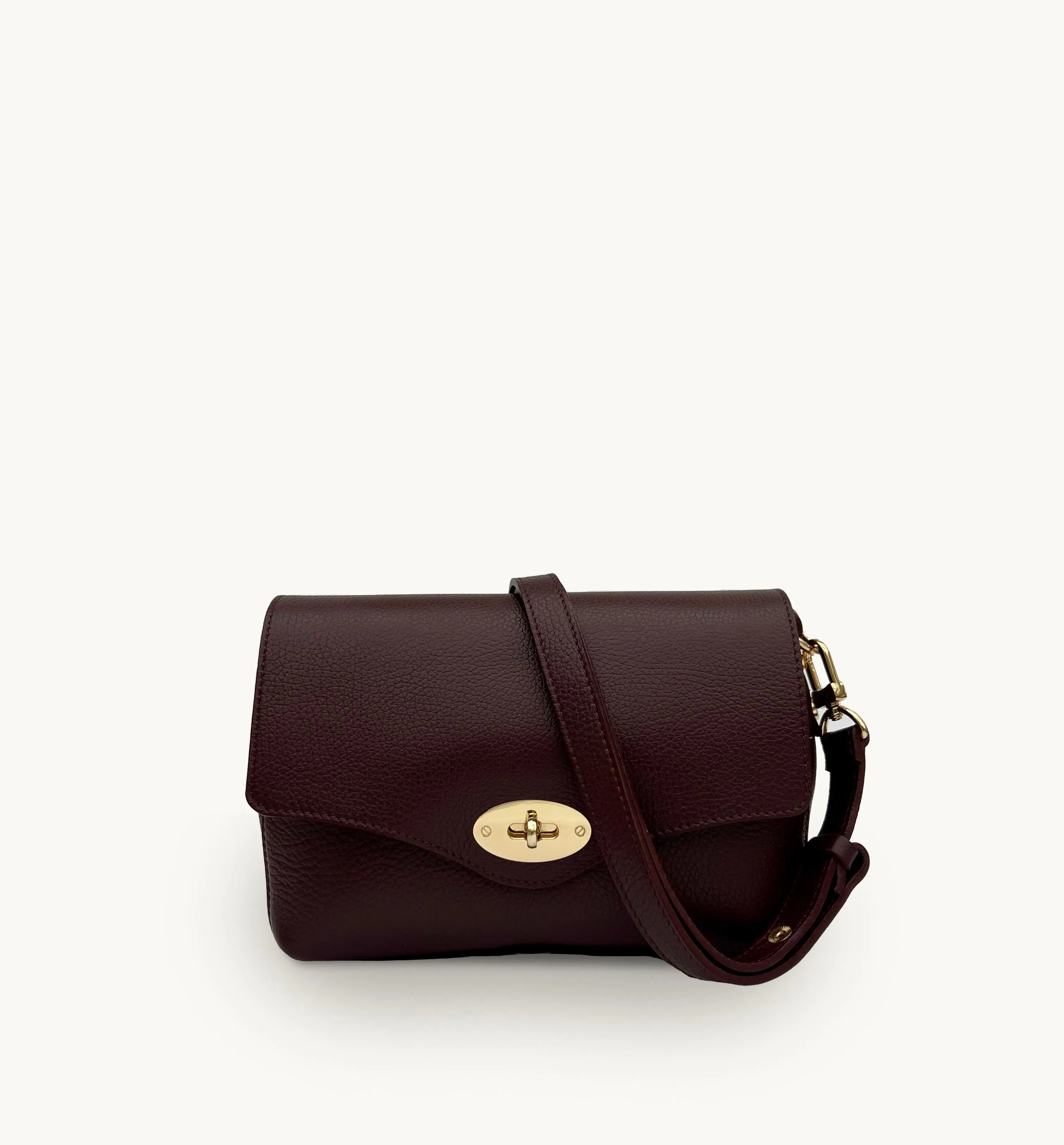 The Maddie Midi Port Leather Bag