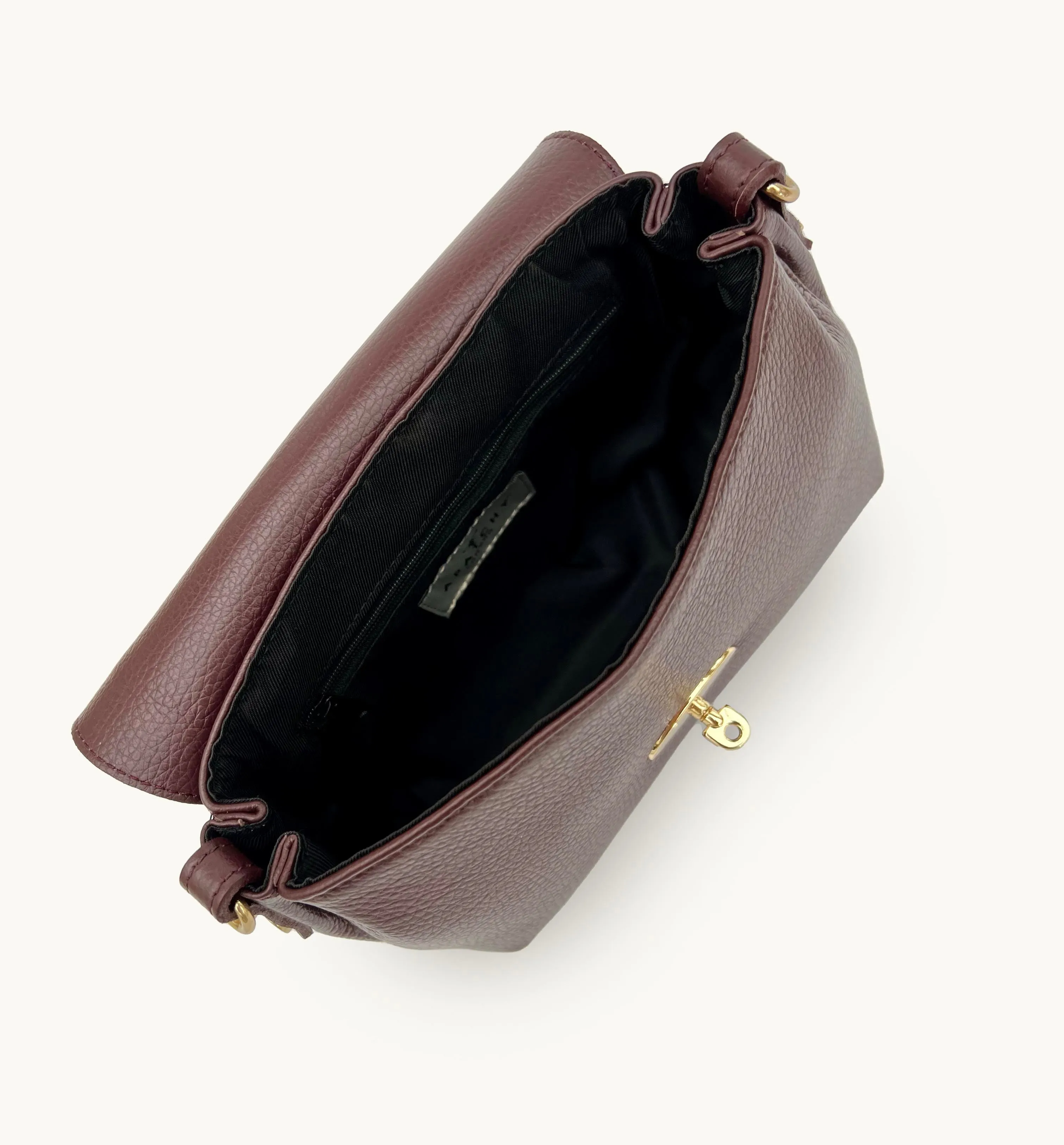 The Maddie Midi Port Leather Bag