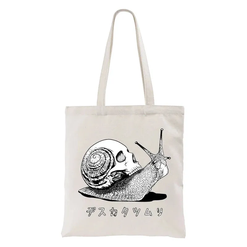 Tokyo-Tiger Death Snail Manga Tote Bag