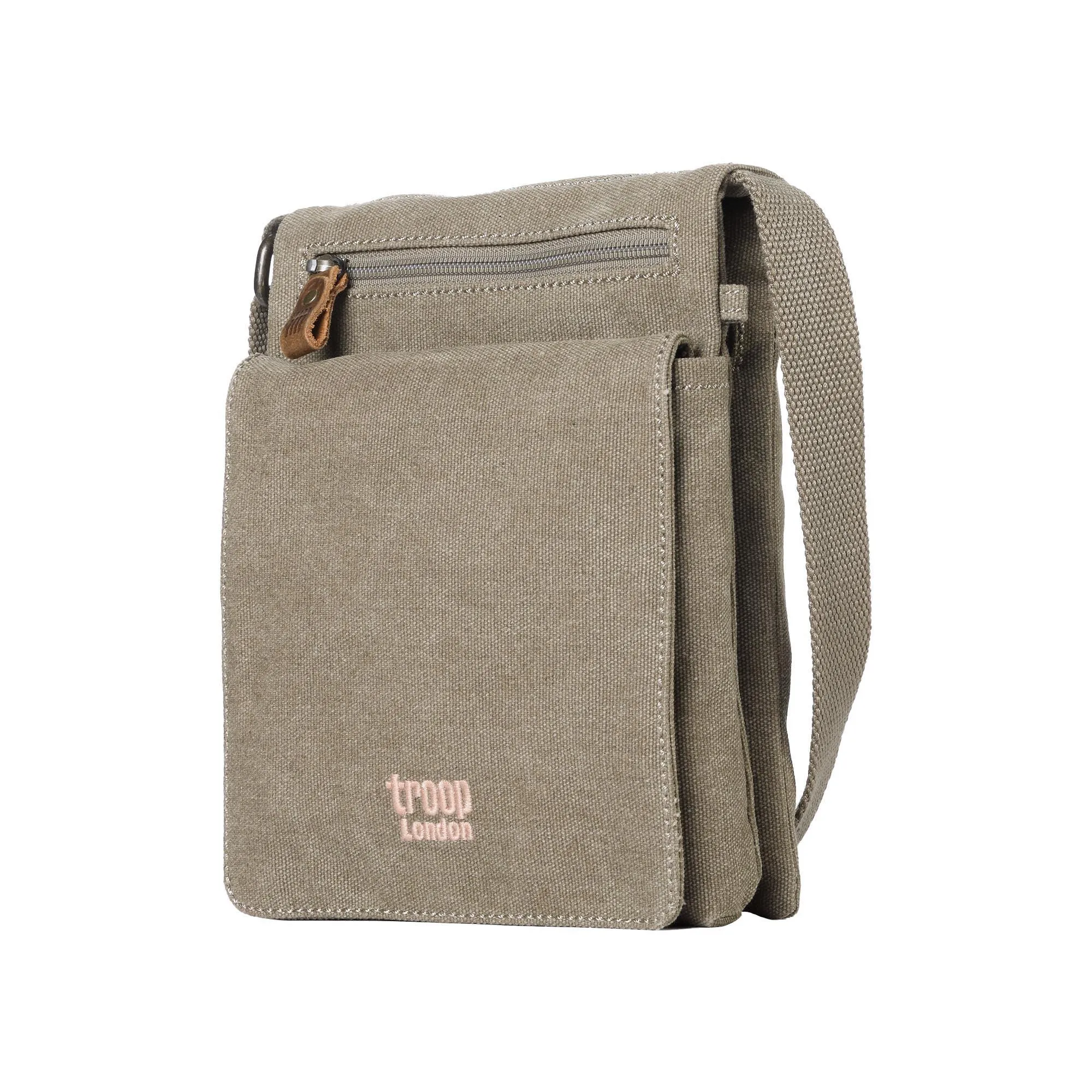 TRP0243 Troop London Classic Canvas Across Body Bag