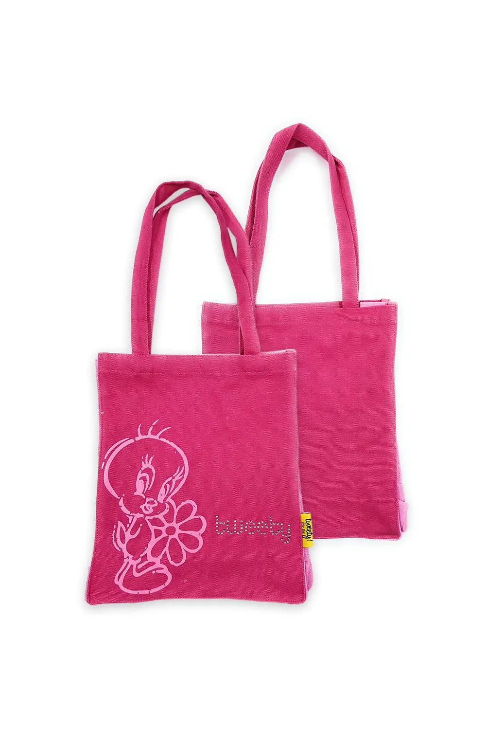 Tweety Pink Tote Bag