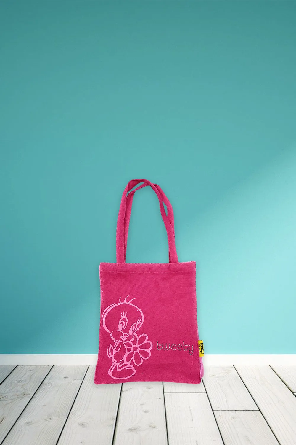 Tweety Pink Tote Bag