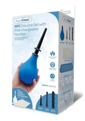 Ultraclean 220ml Douche Inter Nozzle Blu