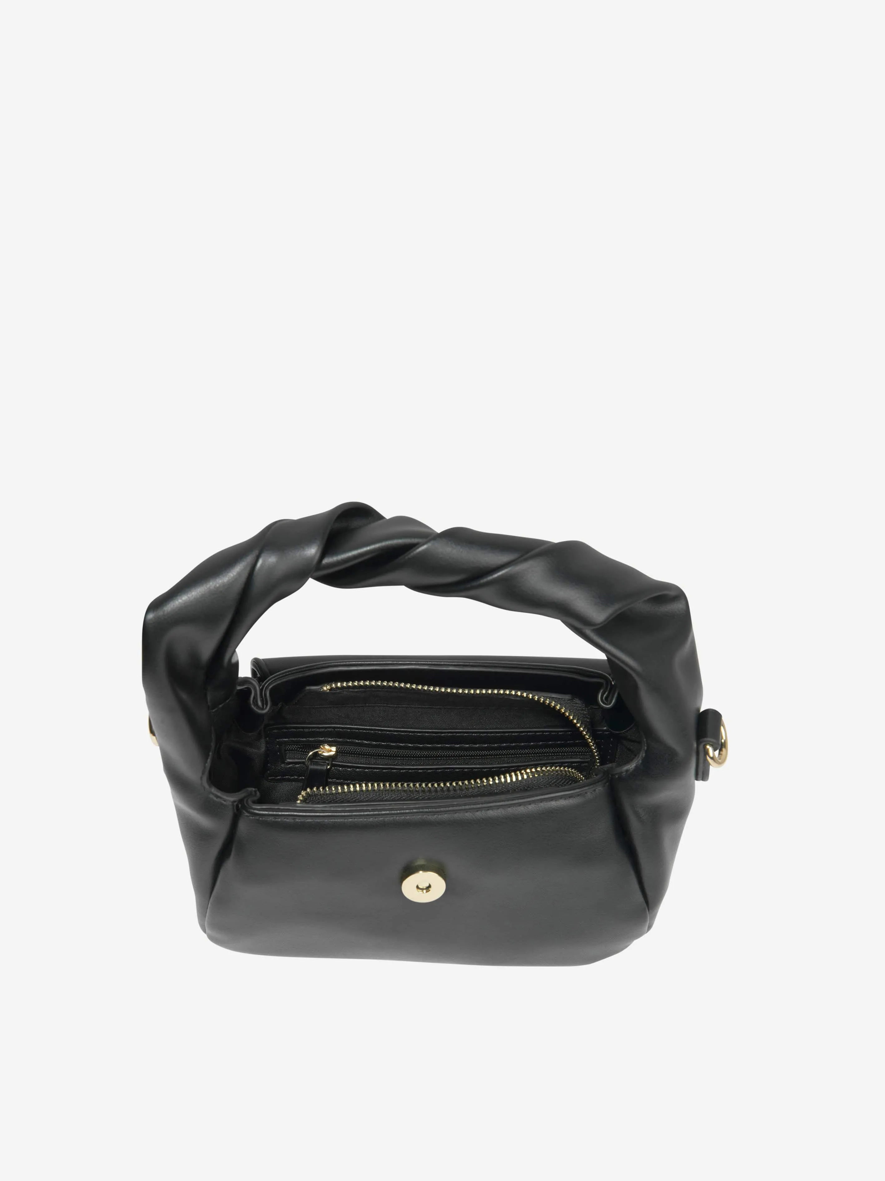 Valentino Girls Lemonade Satchel Bag in Black