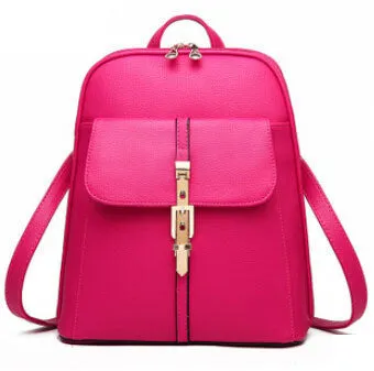 Vogue Star! 2016 backpacks women backpack school bags students backpack ladies women's travel bags leather package YA80-173